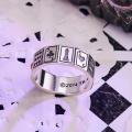 NO GAME NO LIFE Shuvi Doura Sora Shiro Peripheral Chess Rings Fashion Trend Boys Girls Jewelry. 