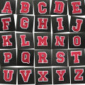 3D Decoration Sewing -on Alphabet Embroidery Apparel Sewing Fabric A-Z Patches Clothes Embroidery Applique Letter Patches. 