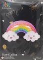 CLOUD RAINBOW THEME FOIL BALLOON ( 81 CM X 55 CM ). 