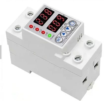ARIK%2063A%20Adjustable%20Voltage%20Protector,%20Surge%20Protector,%20Overload%20current%20protector,%20Muhafiz%20switch,%202%20in%201%20Display%20Digital%20Voltage%20and%20Ampere%20-%20Image%202