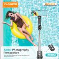 Live K10 Selfie Stick Tripod 6.5 Feet / 200CM Mobile Stick Chargeable Bluetooth DSLR Camera Stand Ringlight Stand Vlog Stick Mobile Stand Foldable 360 Rotatable Tiktok Stand Youtube Traveling Videography Photogeaphy all in 1 Piece. 