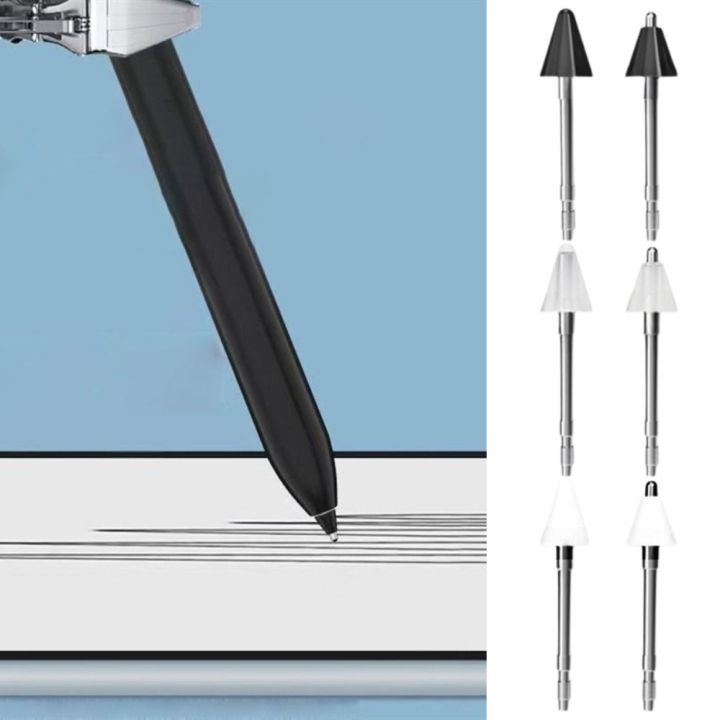 Universal Sensitive Metal Replacement Stylus Pencil Tips Universal Version Wear-resistance Touch Pen Replacement Pen Tip Mute Design Spare Pen Tip for Lenovo For Note Taking