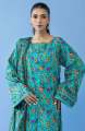 Orient Unstitched 3 Piece Suit For Girls And Women Printed Cambric Shirt , Cambric Pant And Lawn Dupatta  - Summer Collection Vol. 3. 