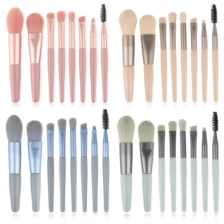 8%20Pcs%20Mini%20Travel%20Portable%20Soft%20Makeup%20Brushes%20Set%20%E2%80%93%20Lightweight%20&%20Compact%20Beauty%20Tool%20for%20Foundation,%20Eyeshadow,%20Blush%20&%20Contour%20%E2%80%93%20Ultra-Soft%20Bristles%20&%20Travel-Friendly%20Design%20-%20Image%202