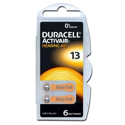 Duracell%20Hearing%20Aids%20Batteries%20/%20Duracell%20Hearing%20Aid%20Battery%20Size%2013%20Orange%20-%20Image%203