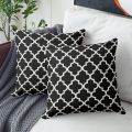 Cushion Cover Set of 2 Decorative Cushion Covers  (14"x14"). 