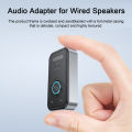 Wireless Speaker Converter Wireless Bluetooth Audio Adapter with Built-in Mic for Low Latency Hifi Sound 2-in-1 Receiver Compatible with 3.5mm Interface Southeast Asian Buyers' for Wired. 