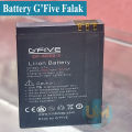 G'Five Falak ORIGINAL BATTERY WITH 3000MAH CAPACITY BRAND NEW BATTERY. 