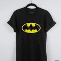 Batman Printed Black T Shirt. 