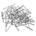 180 PCS Aluminum Blind Rivets Pop Rivets Assortment Kit 6 Sizes Fasteners Sets. 