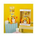 Children's Little Yellow Duck Kitchen Pretend Mini Water Dispenser Simulation Cosplay Kitchen Drinking Toy Birthday Gift. 