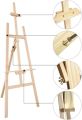 Openness - 175CM Wooden Easel - Artist Adjustable Stand For Canvas Board And Painting. 