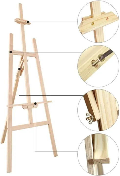 Openness%20-%20175CM%20Wooden%20Easel%20-%20Artist%20Adjustable%20Stand%20For%20Canvas%20Board%20And%20Painting%20-%20Image%203