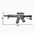 Combat Military Mission Machine Gun with LED Flashing Lights and Sound Effects for Boys Girls Kids Playing Gun Toys. 