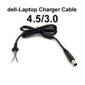 New Del slim pin Laptop Charger Cable DC For XPS Series connector sizw 4.5 * 3.0 mm. 
