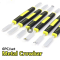 Metal Crowbar 6-Piece Set Boot Stick Mobile Phone Digital Mini Multi Home Appliance Disassemble Tool Electronic Repair Hand Tool. 