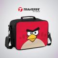 Traverse Angry Bird Lunch box for kids (Digitally printed on Cloth) by (Code: T776LUNCHBOX). 