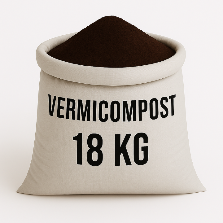18 kg Vermicompost – Organic Vermi Compost Fertilizer (Khad) for Plants ...