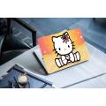 hello-kitty- laptop back vinyl skin sticker 12 13 14 15 15.6 inch size for all laptop skin sticker. 