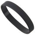 Wrist Band Bangle-5 x Bracelet-Black(20cm). 