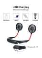 Rechargeable Neck Fan. 