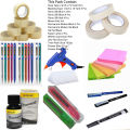 Stationery Pack 02 / Pack Of Stationery Item 51 Pcs / Art # SS-SI02-51P. 
