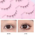 Lower Eyelashes - Under Eye Lashes - Faux Mink, Natural Effect - Eyes Lashes Extension - Eyes Makeup - Beauty Tools - False Eyelashes - Fake Eyes Lashes - Eye Bottom Lashes. 