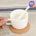 Gift City Presents 1/3/6/12 Pcs Round Plain Cork Tea Coaster Heat Insulation Non-Slip Tableware Kitchen Cup Mat Household Drink Coffee Tea Cup Pad Table Decoration. 