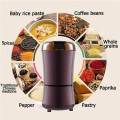 New Small Electric Grinding Machine Grain Grinder Stainless Steel Nuts Beans Grains Mill Herbs for kitchen. 