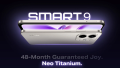 Infinix Smart 9 4GB Ram 128GB Rom , 6.7 Inches IPS a-Si Display 120Hz , MediaTek Helio G81 , 5000 mAh - Battery charging 10W. 