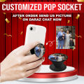 Customized Pop Socket | Custom Printed Phone Grip | Send Your Own Picture. 