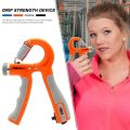 4 Colors Adjustable Hand Grip Strengthener, Hand Gripper With Counter for Men & Women for Gym Workout Hand Exercise Equipment for Forearm ExerciseSP Dealz Counter 10KG To 60KG Weight Adjustable Counter Hand Gripper for Men & Women | Counter Hand Grip|. 