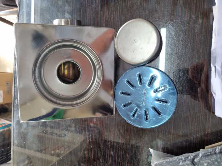 Bath%20Drain%20Premium%20GMP%20Drain%206"x6"%20stainless%20steel%20Horizontal%20Made%20in%20Turkey%20Square%20Bathroom%20Drain%20Shower%20Drain%20Kitchen%20Floor%20Removeable%20Tile%20Insert%20Drain%20Cover%20Insect%20Proof%20Deodorizing%20Large%20Flow%20-%20Image%205
