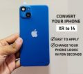 iPhone XR to 13 Conversion Sheet - Camera Converter Lens and Back Protection for iPhone XR. 