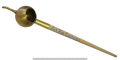 Tjanting Tool Bowl  Spout for Batik Wax Work - Brass. 