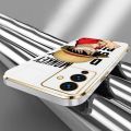 Casing For Infinix Note 12 Pro 5G Infinix Note 12 VIP Luxury Cartoon OnePiece Luffy Camera Protection Phone Case Plating Edges Silicone Soft Cover With Free Lanyard. 