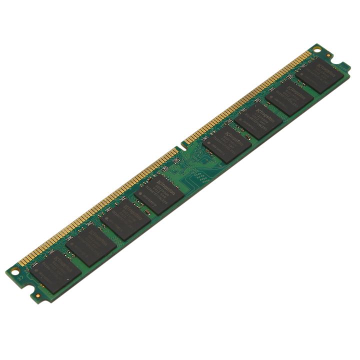 （NEW）2X 2GB DDR2 RAM Memory PC2 Ram Memoria for Intel Desktop Memory
