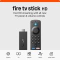 Amazon Fire TV Stick HD (newest model), free and live TV, Alexa Voice Remote, smart home controls, HD streaming. 