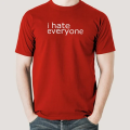 I Hate Everyone printed Men's T-shirt. 