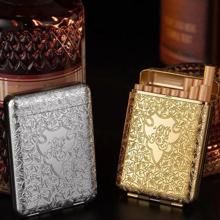 Peaky Blinder Style Cigarette Case Retro Metal Cigarette Case Premium Design Top-Notch Quality Cigarette Case