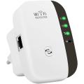 Wifi Booster/Extender, 300Mbps Wi-Fi Range Extender Coverage up to 600 sq.ft Support AP/'Booster Mode and WPS Function, WiFi Extender Device with Ethernet Port and UK Plug. 