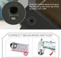 M8 x 20mm Screw on Furniture Glide Leveling Feet Adjustable Leveler, Floor Protector with T-Nuts, Pack Of 4, 8 And 20.. 