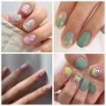 【SUNDAY】(free Nail File) Korean Nail Stickers cartoon pattern waterproof stickers【QF535-546】. 