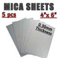 5pcs Mica sheet 0.30mm size 4"x 6" for Microwave Oven Mica Plate Sheet Replacement Repairing Accessories.. 