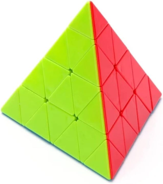 Pyramid 4x4 Rubik Cube Mind Game