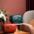 Retro Radio Tissue Box - Vintage Style Desktop Tissue Holder. 