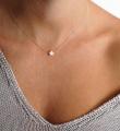 World Wide Gold Star Necklace Pendant for Girls & Women. 