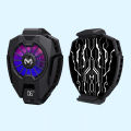 MEMO DL05 Magnetic Phone Radiator Phone Cooling Fan Case Cold Wind Handle Fan for PUBG Phone Cooler Phone Cooling Fan Case. 