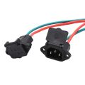 E-bike Plug Socket Charger For E-bike Battery Universal Three Vertical Charging Socket Connector Plug With Cable. 