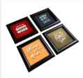 Pack of 4 Inspiration Motivational Quote Picture Frames Wall Hangings with Free print Wall Decoration Photo Frame Wall Hanging Home Decoration Picture Gallery for Living Room Bedroom Study Room Amari. 